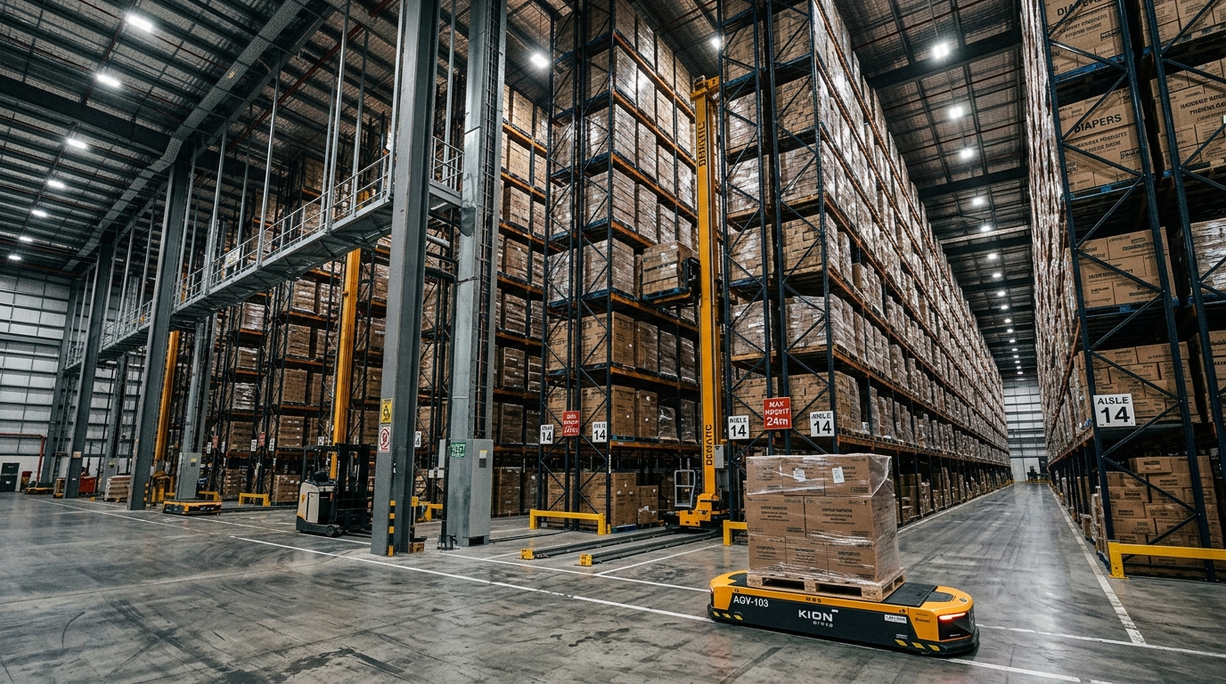 Baron Group AS/RS Automated Stereoscopic Smart Warehouse in Quanzhou